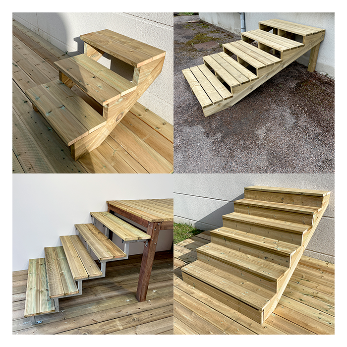 Deck stairs configurator