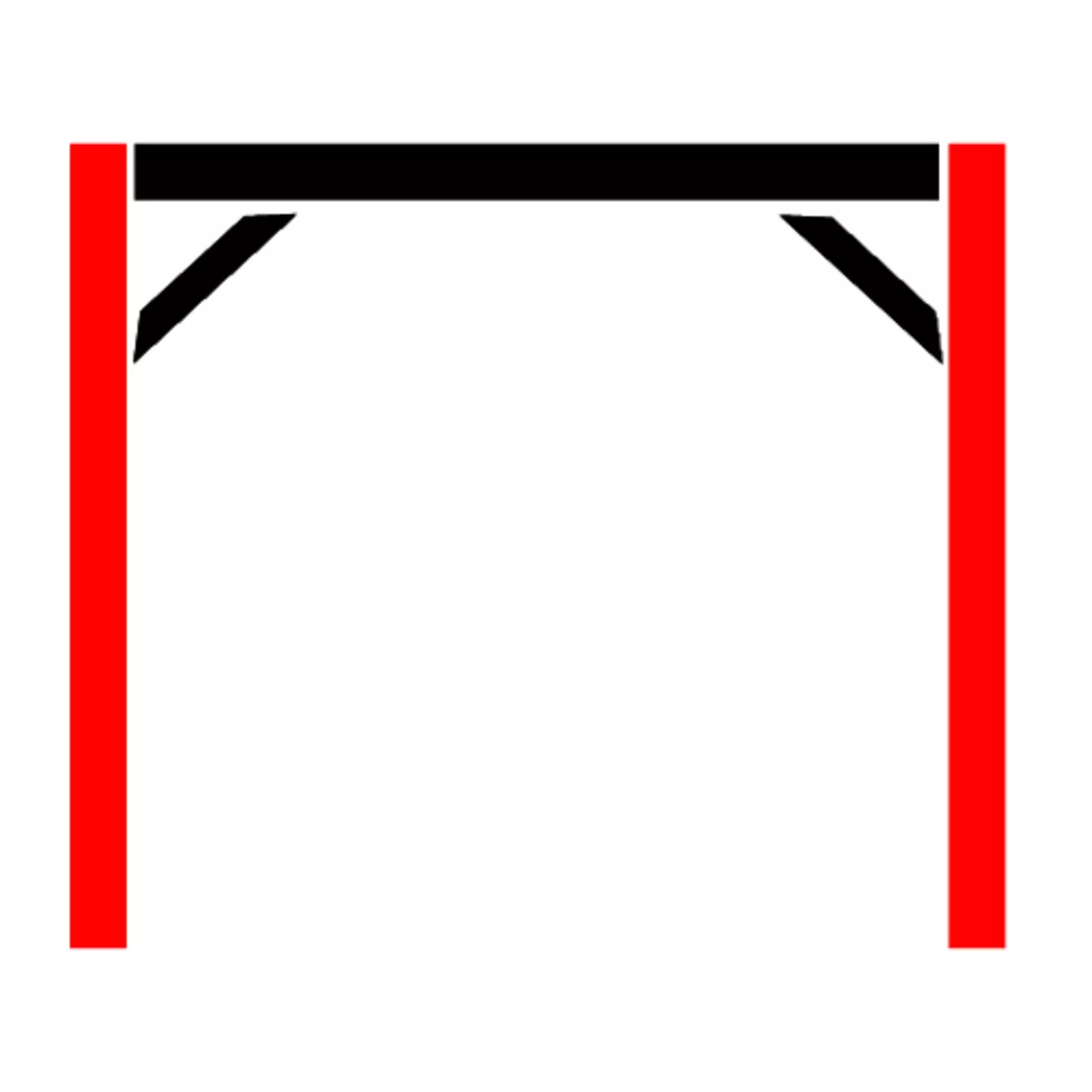 Tetto del patio con trave a Ipe Croquis-pergola-bois-montants_500x500